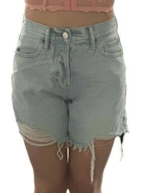 PacSun blue denim dad shorts size 23 #pacsun #summer